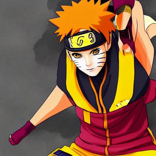 Prompt: Lebron James cosplay as Naruto, detailed digital art, colourful masterpiece beautiful beautiful beautiful