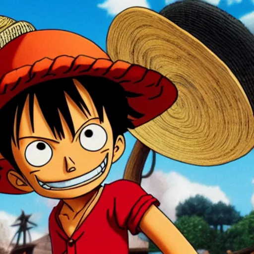 Image similar to luffy by pixar