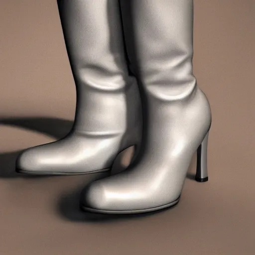 Image similar to Dancing boots, hyperrealism, no blur, 4k resolution, ultra detailed-i