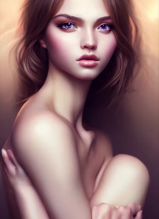 Image similar to a gorgeous female photo, professionally retouched, soft lighting, holding a monacle, realistic, smooth face, perfect eyes, wide angle, sharp focus on eyes, 8 k high definition, insanely detailed, intricate, elegant, art by artgerm and wlop