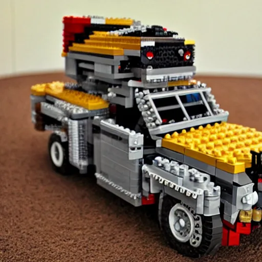 Image similar to mad Max lego