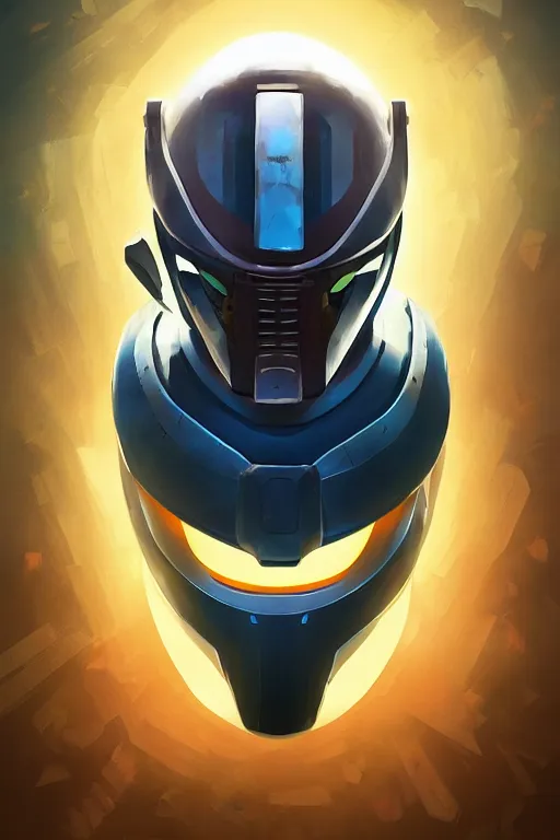 Image similar to epic mask helmet robot ninja portrait stylized as fornite style game design fanart by concept artist gervasio canda, behance hd by jesper ejsing, by rhads, makoto shinkai and lois van baarle, ilya kuvshinov, rossdraws global illumination radiating a glowing aura global illumination ray tracing hdr render in unreal engine 5