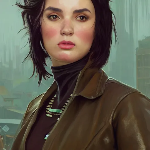 Image similar to Kyrsten Ritter as GTA V Art Cover, highly detailed, digital painting, artstation, concept art, smooth, sharp focus, illustration, ArtStation, art by artgerm and greg rutkowski and alphonse mucha and J. C. Leyendecker and Edmund Blair Leighton and Katsuhiro Otomo and Geof Darrow and Phil hale and Ashley wood and Ilya repin and Charlie Bowater