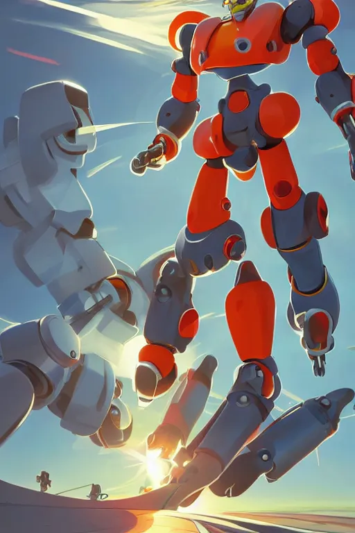 Image similar to metabots medabots medarotto medarot robot minimalist comics sharpen earth defense force tank, behance hd by jesper ejsing, by rhads, makoto shinkai and lois van baarle, ilya kuvshinov, rossdraws global illumination radiating a glowing aura ray tracing hdr