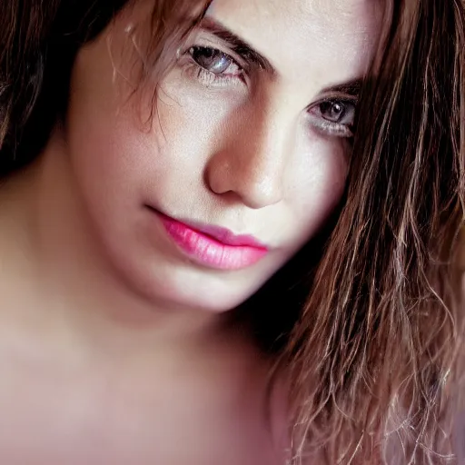 Image similar to a beautiful woman, portrait photograph, nikon 3 5 mm, photograph