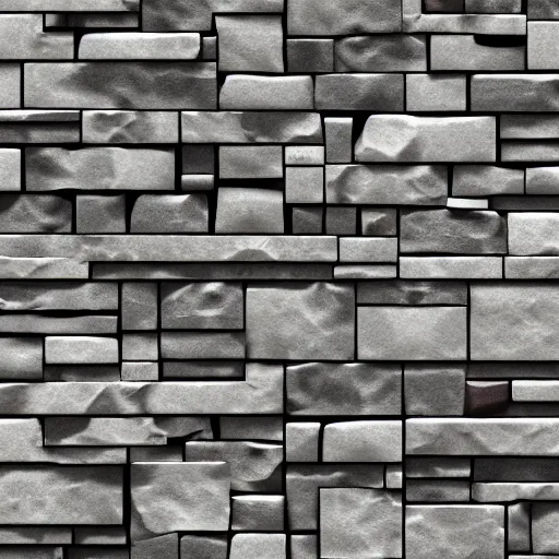 Image similar to stylized stone cladding texture trending on artstation