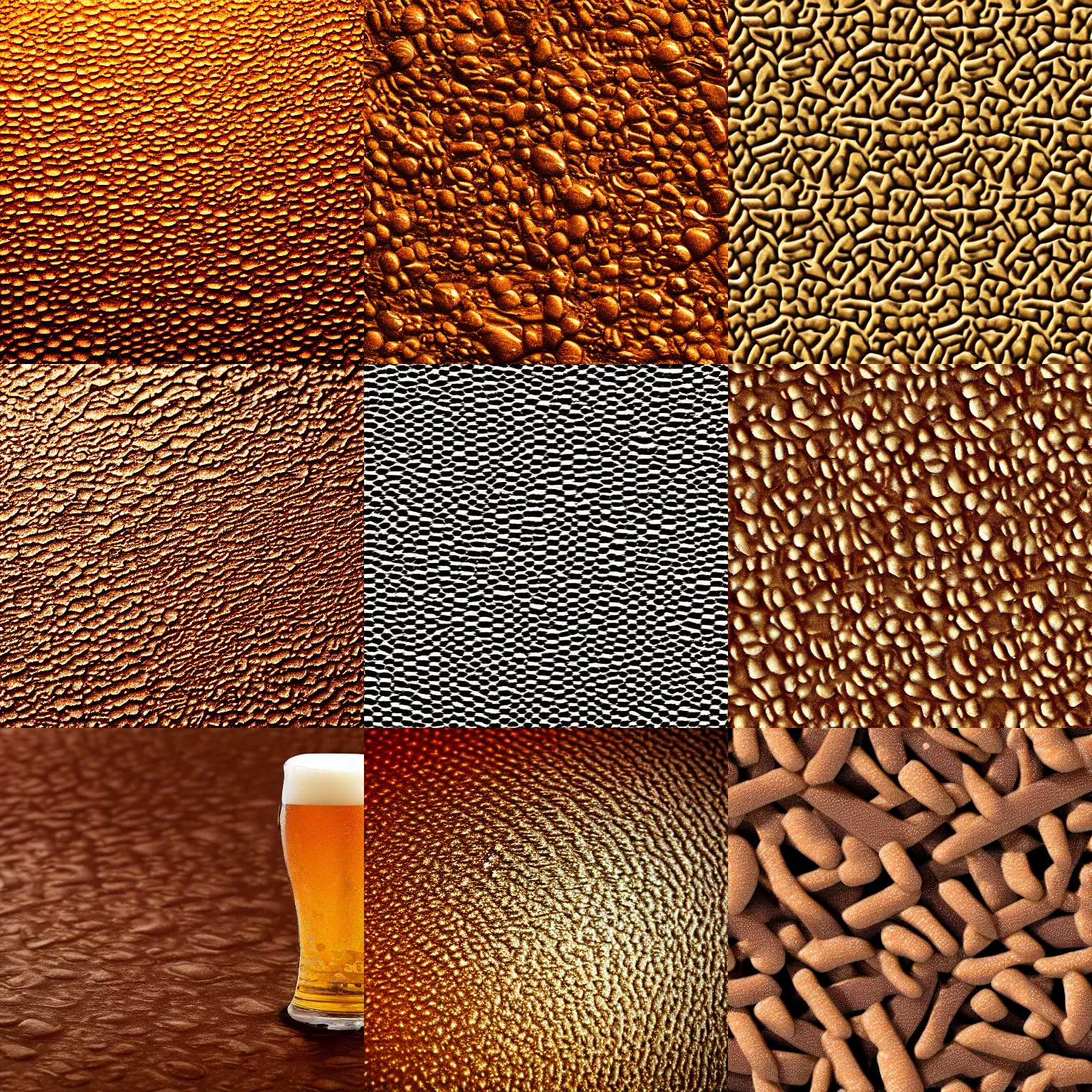 Prompt: surface with beer-texture