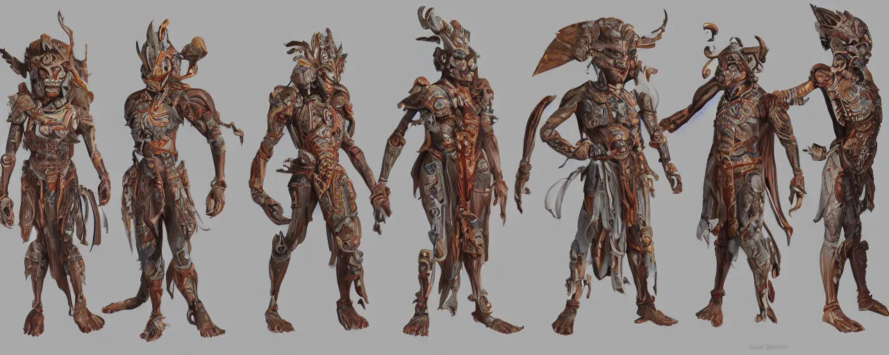 Prompt: A character sheet of full body ancient javanese cyborg Venusaurs (Pokémon),Hayao Miyazaki\'s movies,Studio Ghibli\'s mastery of color grading and detail,insanely detailed and intricate,realistic octane 3D,hyper realistic,complex scene,golden Ratio,ArtStation,UHQ,hires textures,detailed real expression on every face,dnd art,mtg art,dramatic,breathtaking maximalist painting by Bouguereau and Gurney