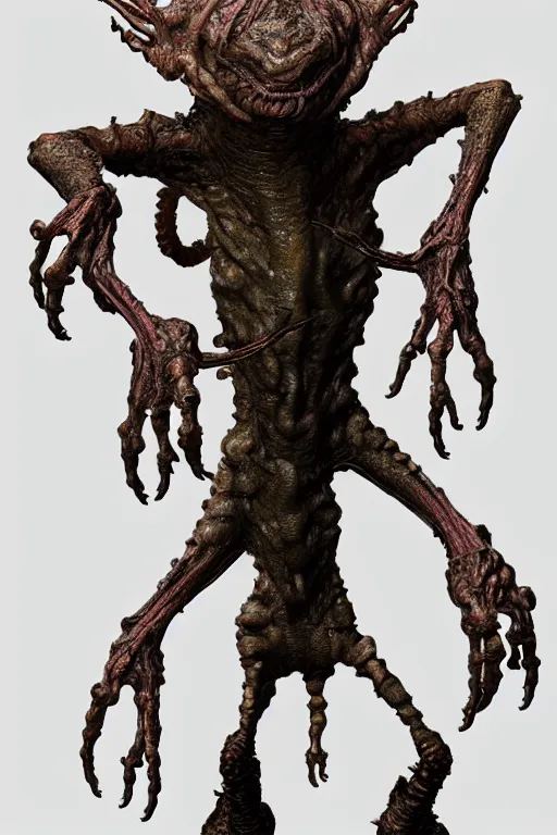 Prompt: an extremely high quality hd, a weird looking creature with multiple arms and legs, concept art by guillermo del toro, featured on zbrush central, neo - figurative, lovecraftian, zbrush, grotesque, 8 k, ultra realistic, very realistic