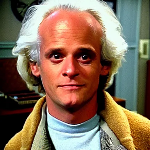 Image similar to doctor emmett brown