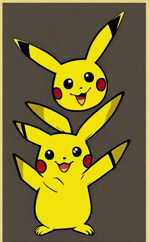 Image similar to amazing detailed intricate pikachu art. hq.