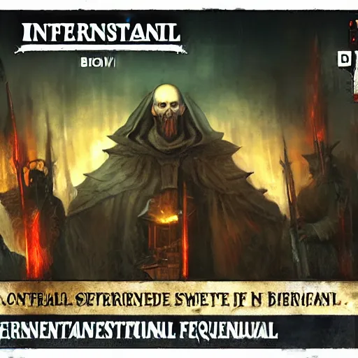 Image similar to infernal inquisition of biboran