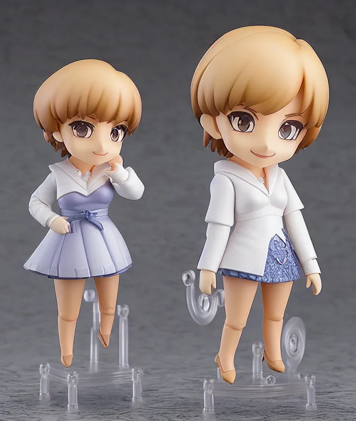 Prompt: princess diana nendoroid, well - designed, realistic lighting, detailed face,