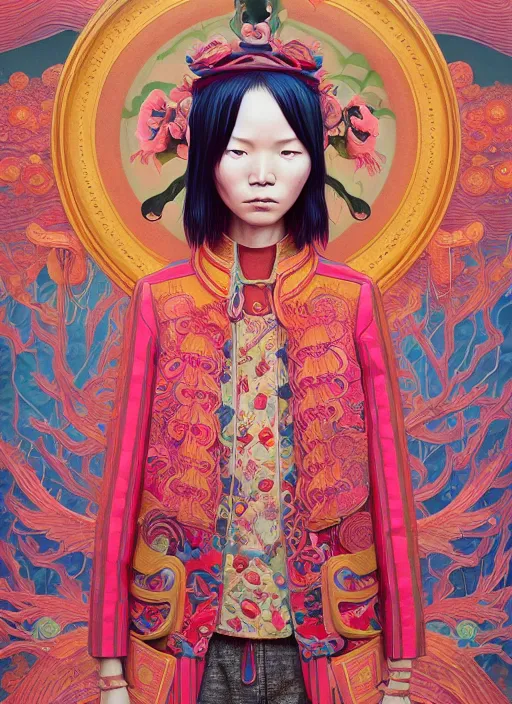 Image similar to yunnan people : : by martine johanna and simon stalenhag and chie yoshii and casey weldon and wlop : : ornate, dynamic, particulate, rich colors, intricate, elegant, highly detailed, centered, artstation, smooth, sharp focus, octane render, 8 k