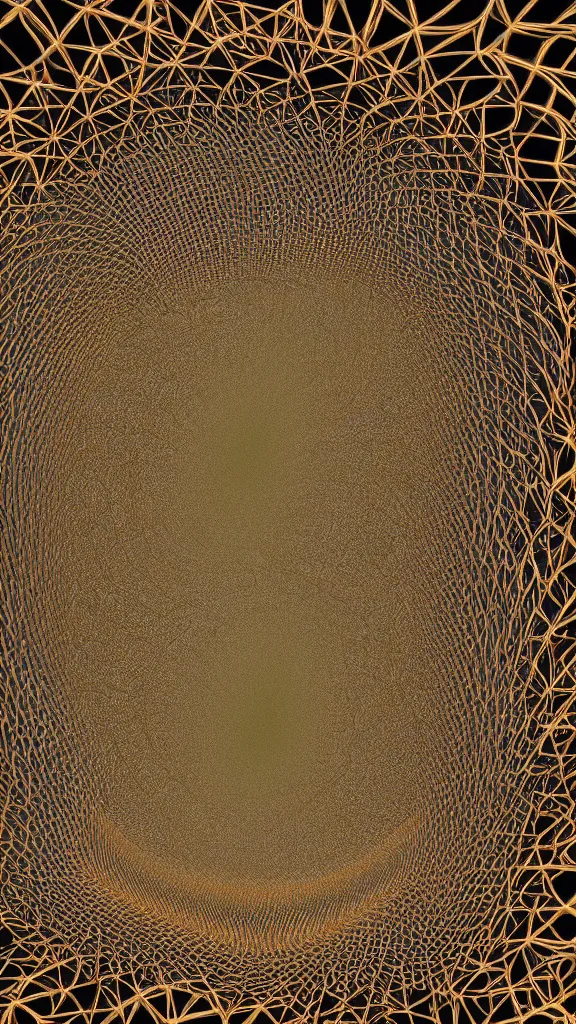 Image similar to 3d fractal wallpaper by Escher, geometrical figures, mandelbulb, wanderland, space, magic, fragmentarium, 3d effect, picture through the screen, spirals tubes roots, completely filled space, psychedelic!!, 3d fractal background, digital art, high details, depth of field, hard lighting!, trending on artstation, deviantart, octane render, HD, (((Low light))), 8k, eric zener, zdzisław beksiński, vivid, artgerm, dark background