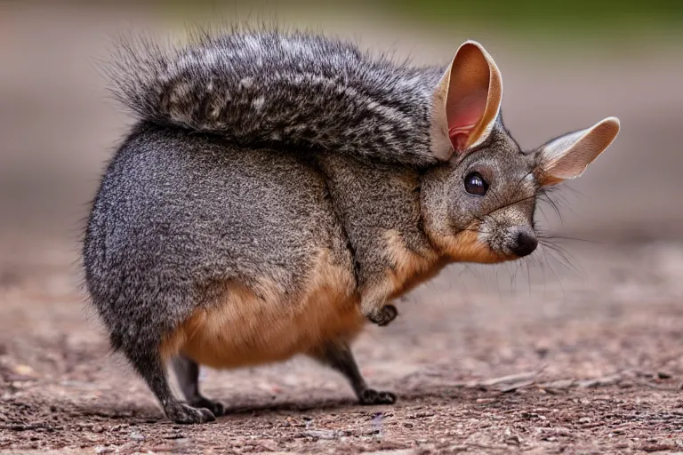 Prompt: a chinchilla pudu!!! hybrid! hyper realistic!! realistic lighting!! wildlife photographer of the year!!! bold natural colors, national geographic, hd, wide angle, 8 k