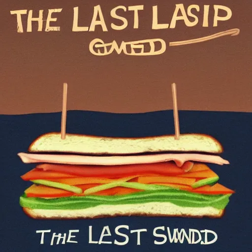 Prompt: the last sandwich on earth