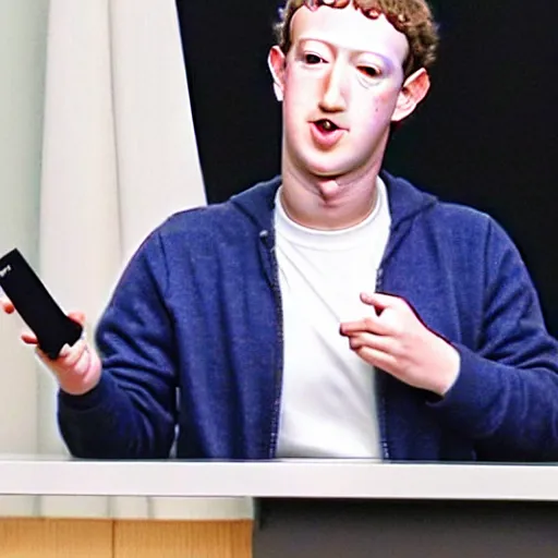 Prompt: anime Mark Zuckerberg putting a sugar cube in his mouth