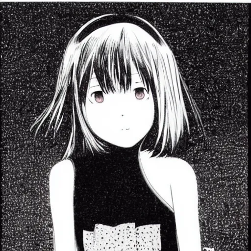 Image similar to a pretty little girl, by asano inio,