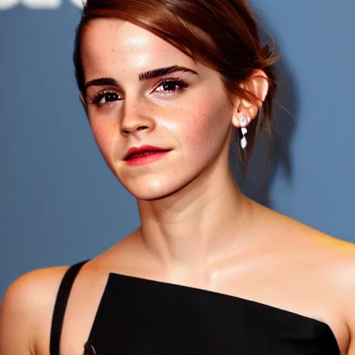 Image similar to emma watson lives inside yogurt