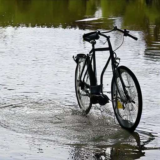 Image similar to water bicycle