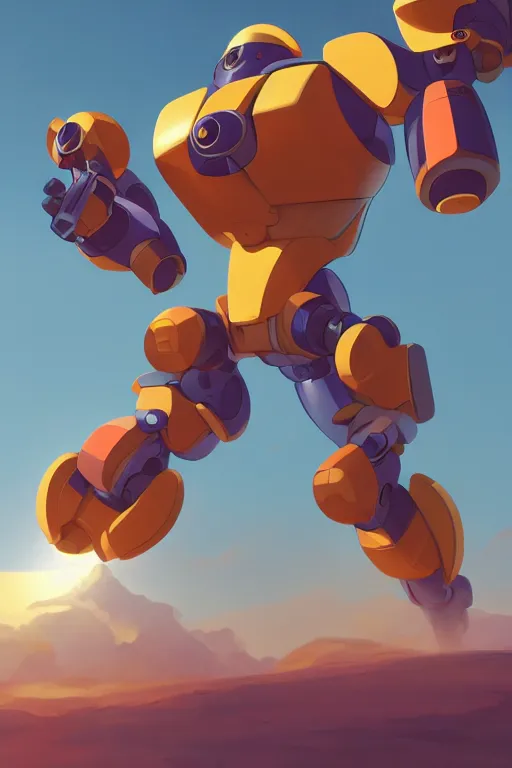 Image similar to metabots medabots medarotto medarot robot minimalist comics, behance hd by jesper ejsing, by rhads, makoto shinkai and lois van baarle, ilya kuvshinov, rossdraws global illumination ray tracing hdr radiating a glowing aura