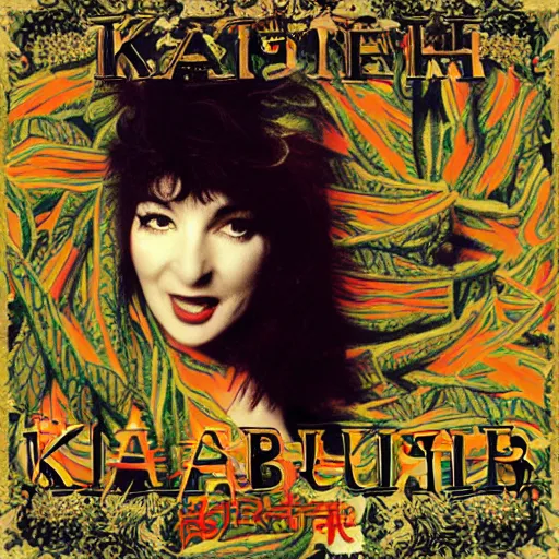 Image similar to kate bush, japanese album cover