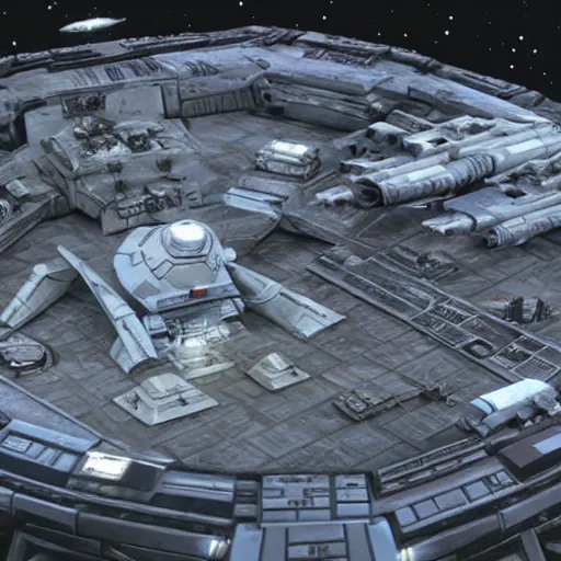 Image similar to an imperial base in star wars