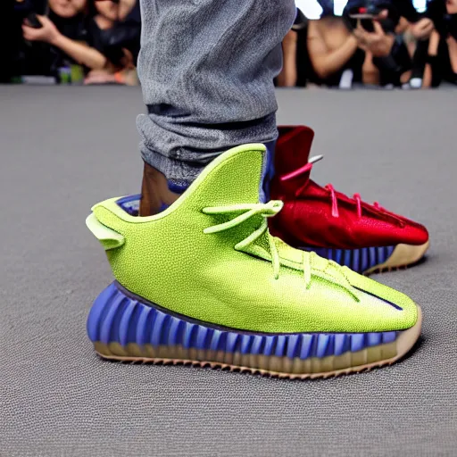 Image similar to Kanye West future shoes 4K quality super realistic