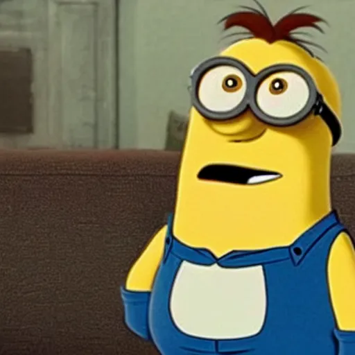 Image similar to peter griffin in the minions