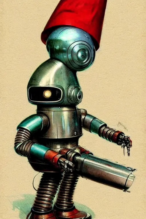 Image similar to ( ( ( ( ( 1 9 5 0 s retro future android robot knome. muted colors. childrens layout, ) ) ) ) ) by jean - baptiste monge,!!!!!!!!!!!!!!!!!!!!!!!!!