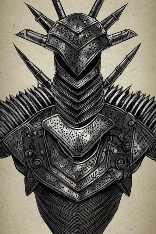 Image similar to armoured warrior, symmetrical, highly detailed, digital art, rose thorn themed armour, sharp focus, trending on art station, kentaro miura manga art style