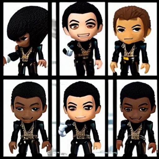 Image similar to single michael jackson, michael jackson, black panther, michael jackson, michael jackson, michael jackson, michael jackson, michael jackson, ( ( ( mickey mouse ) ) ), nendroid, stephen bliss style