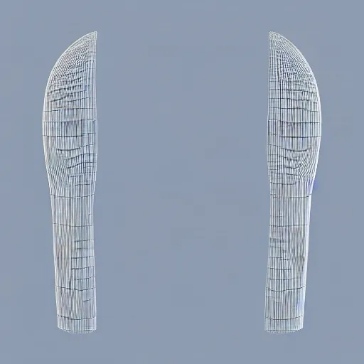 Image similar to 3d model topology of a fork