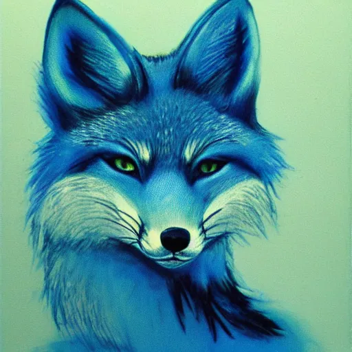 Image similar to blue fox