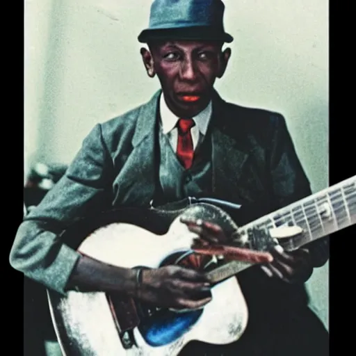 Prompt: robert johnson color photo in 2 0 2 0