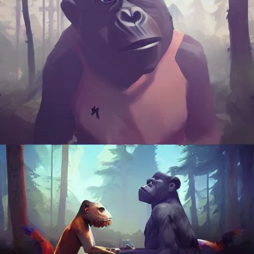 Prompt: 🦍 life is strange true colors game square enix, trending on artstation, painted by greg rutkowski