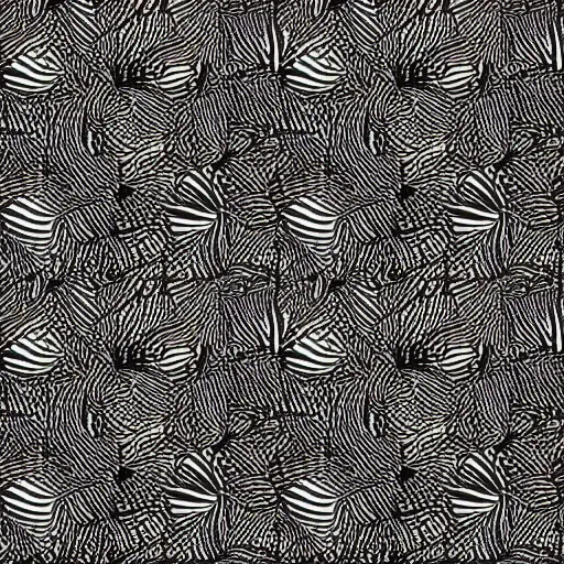Prompt: coral patterns, black and white, texture, heightmaps, deep of field