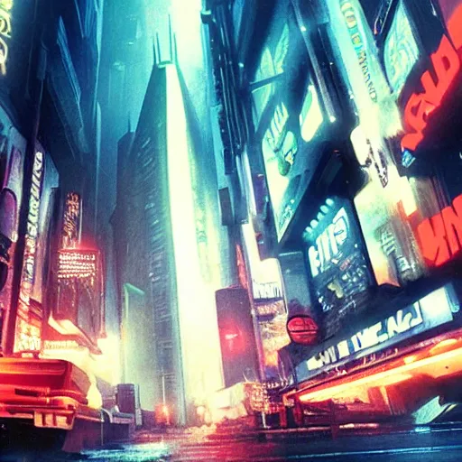 Prompt: live blade runner city in 3d