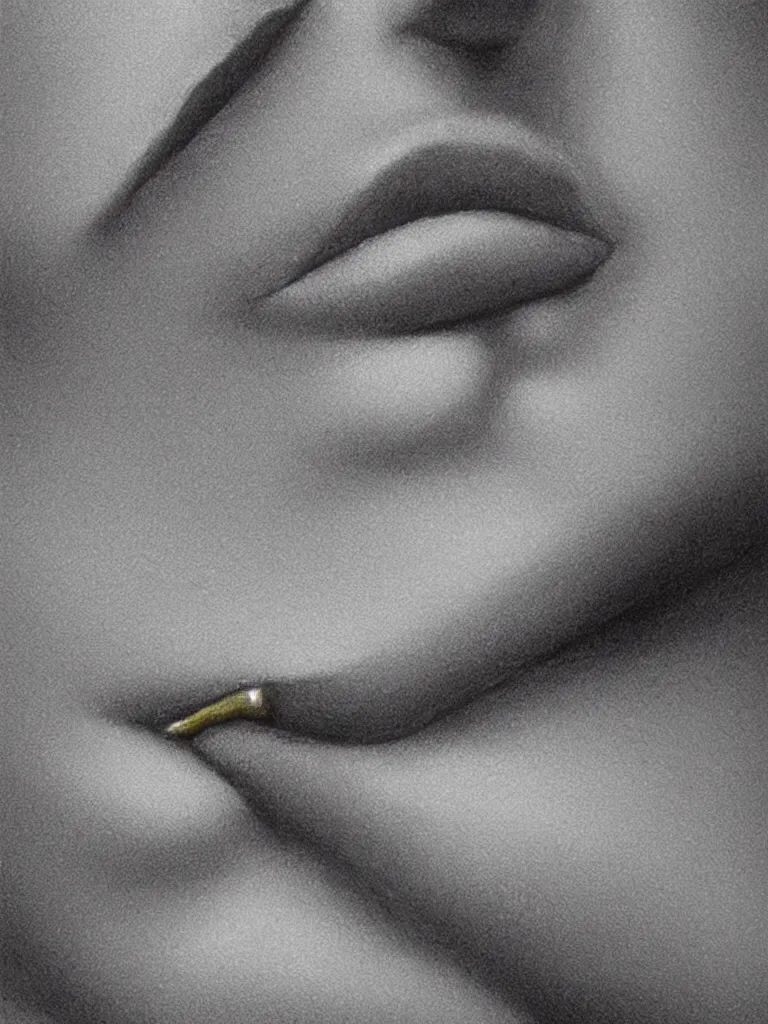 Prompt: lips by disney concept artists, blunt borders, rule of thirds, golden ratio, godly light