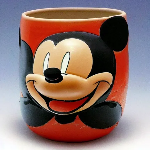 Image similar to vase work, vase art of Mickey Mouse in art style of chinese art, fragmented clay firing chinese vase with an Mickey Mouse, mickey as an character, chinese art!!!!! chinese art stylem chinese art!!!, chinese art style, mickey as a chinese art style!!!!