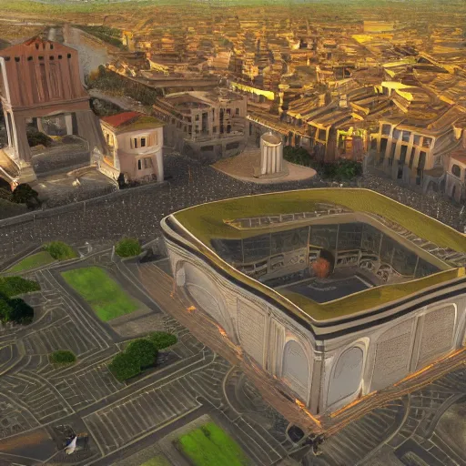 futuristic Rome with flying EVTOLs | Stable Diffusion | OpenArt