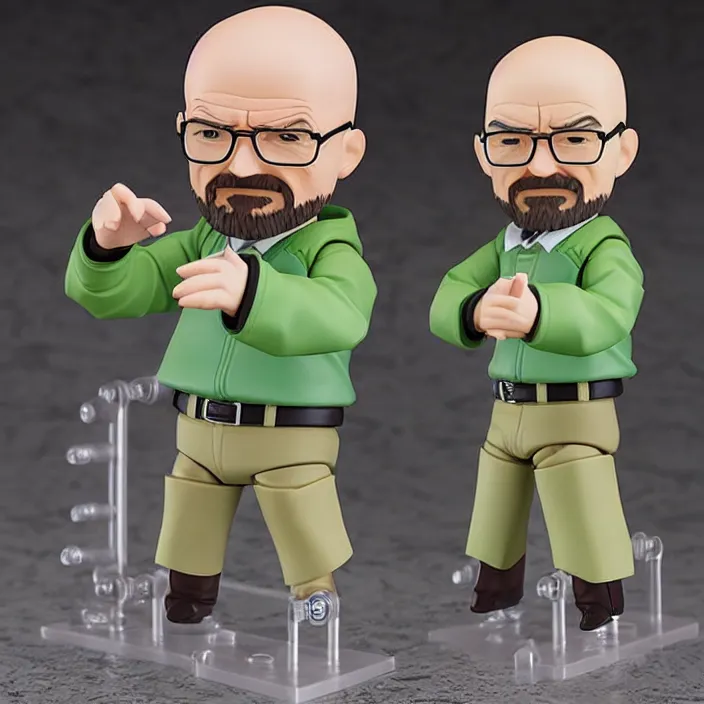 Image similar to Walter White, An anime Nendoroid of Walter White, figurine, detailed product photo