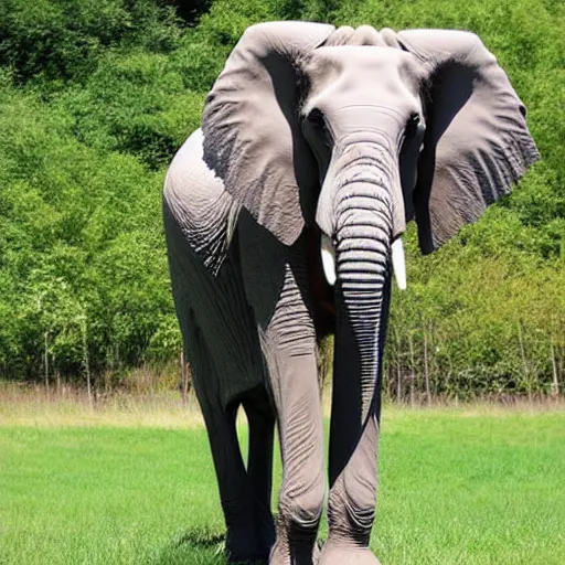 Image similar to elephant borzoi hybrid