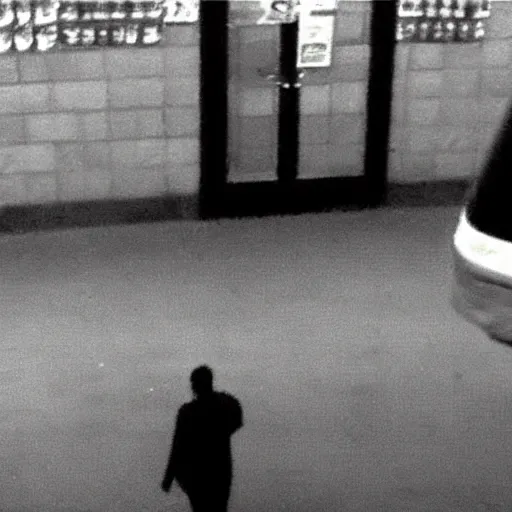 Prompt: cctv of the last sighting of a man who went missing