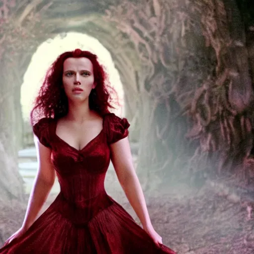 Image similar to a still of Scarlett Johansson in Pan's Labyrinth (2006)