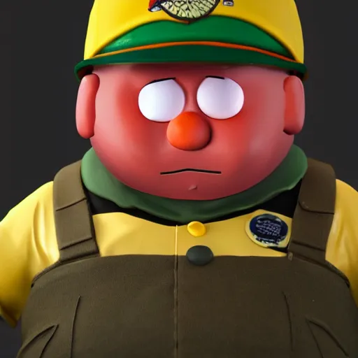 Image similar to Eric Cartman in Call of Duty black ops, highly detailed, high quality, HD, 4k, 8k, Canon 300mm, professional photographer, 40mp, lifelike, top-rated, award winning, realistic, sharp, no blur, edited, corrected, trending