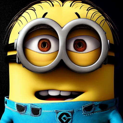 minion portrait, realistic 8k, HDR, sharp, details, | Stable Diffusion ...