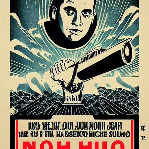 Image similar to NO JONAH HILLS ALLOWED. JONAH HILL is the subject of this ukiyo-e hellfire eternal damnation catholic strict propaganda poster rules religious. WE RULE WITH AN IRON FIST. mussolini. Dictatorship. Fear. 1940s propaganda poster. ANTI JONAH HILL. 🚫 🚫 JONAH HILL. POPE. art by joe mugnaini. art by dmitry moor. Art by Alfred Leete.