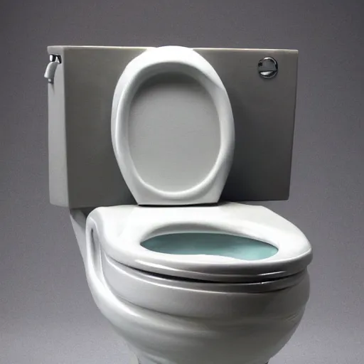 Image similar to toilet bowl that resembles elvis